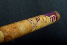 Yellow Cedar Burl Native American Flute, Minor, Bass A-3, #R2F (16)